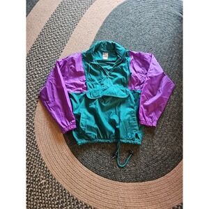 Vintage Seattle Blues Windbreaker Jacket Size XL